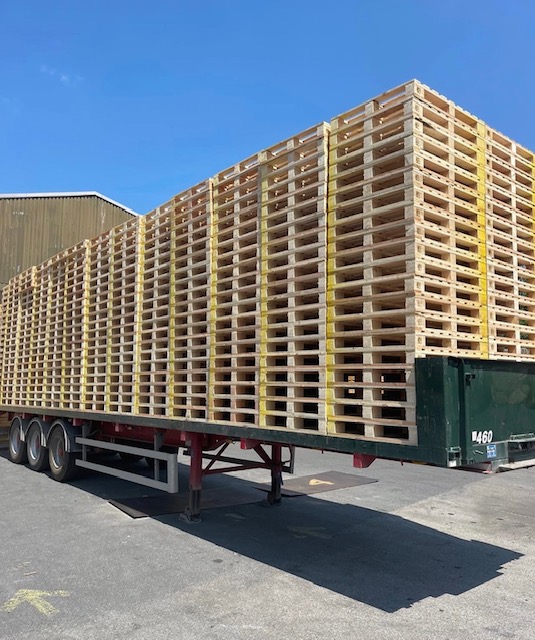 Export Pallets UK | ISPM15 Heat Treated Wooden Pallets
